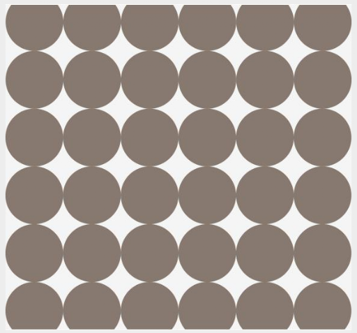 This dot pattern also comes in a neutral taupe color. (dwellstudio.com) This dot pattern also comes in a neutral taupe color. (dwellstudio.com)