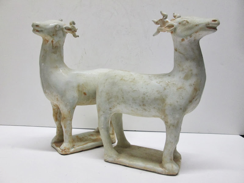 Decorative Fawn Figure Pair