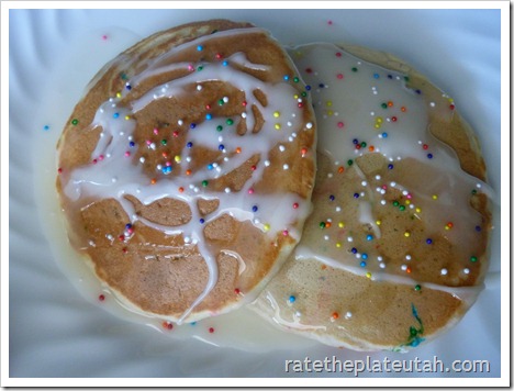 Cake Batter Pancakes