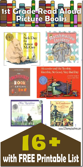 16+ Favorite 1st Grade Picture Books #1stgrade #homeschool #education #bookrecommendations #bookstoread 16+ Favorite 1st Grade Picture Books #1stgrade #homeschool #education #bookrecommendations #bookstoread