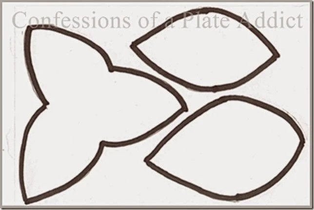 Leaf and Flower Template