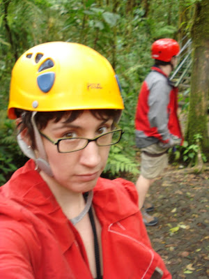 I was a little nervous about the whole zipline thing.