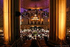 The gorgeous Gotham Hall event space as seen from above. Brides streamed in around 10AM then headed upstairs for our all-star panel. The gorgeous Gotham Hall event space as seen from above. Brides streamed in around 10AM then headed upstairs for our all-star panel.