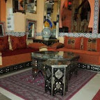 الصالون المغربي رمز الضيافة المغاربية 