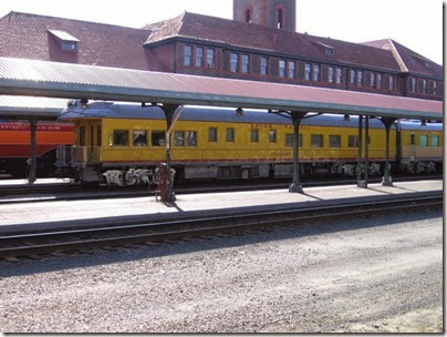IMG_6107 Union Pacific Business Car #140 Stanford at Union Station in Portland, Oregon on May 9, 2009