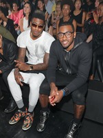 NEW YORK, NY - SEPTEMBER 08: NBA players Iman Shumpert and John Wall attend the Y-3 Spring/Summer 2014 runway show during Mercedes-Benz Fashion Week on September 8, 2013 in New York City. (Photo by Jemal Countess/Getty Images for Y-3) NEW YORK, NY - SEPTEMBER 08: NBA players Iman Shumpert and John Wall attend the Y-3 Spring/Summer 2014 runway show during Mercedes-Benz Fashion Week on September 8, 2013 in New York City. (Photo by Jemal Countess/Getty Images for Y-3)