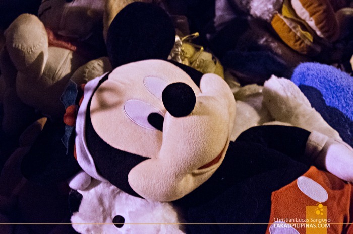 Huge Mickey Mouse Stuffed Toy at Baguio's Weekend Night Market