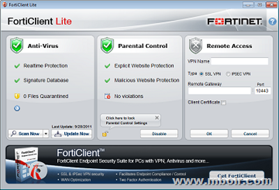 FortiClient Lite - mboir