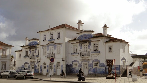 Antiga estação de Aveiro