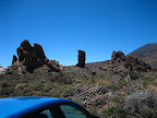 Rock formations in the Parque Nacional del Teide