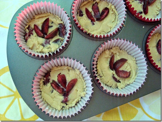 cherry lime coconut flour muffins