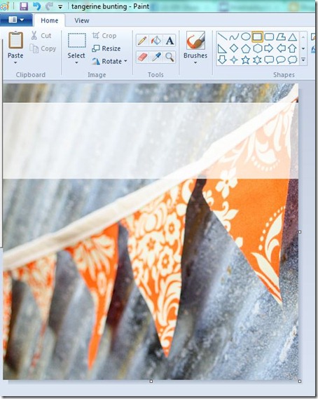 Creating a Pinterest Graphic in Paint - step 4 Creating a Pinterest Graphic in Paint - step 4