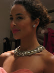 Hairstylist John Ruidant did an amazing job of giving the models elegant yet relaxed updos.