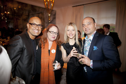 Angel Sanchez, Deborah Moses, Rita Vinieris and Tony Giancola of Rivini