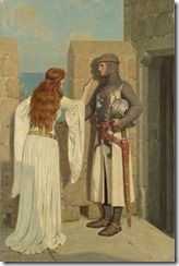 The-Shadow by Edmund Blair Leighton The-Shadow by Edmund Blair Leighton