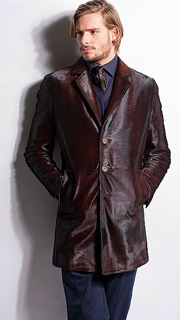 Fendi fall Winter 2011 2012 Collection Blue Brown 