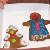 Xmas Art bu Jo and Gracie