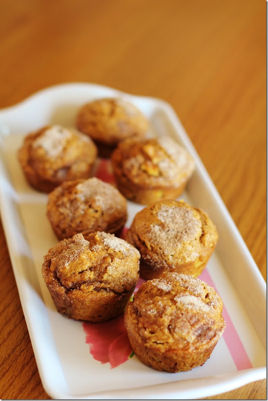 Pumpkin Apple Spice Muffins