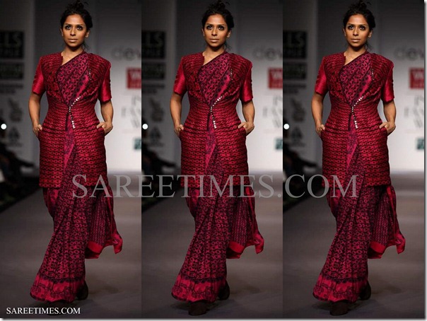 Dev_R_Nil_Purple_Saree