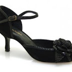 Amalia black and croco flower - tacco 5,5 cm<br />
n. 36-38