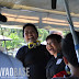 ABS-CBN Talent Onnie Alfaro injected fun into the Scubasurero event. She's pictured here with Eden of Davao Reef Divers Club.