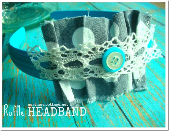 NorthernCottage.net - Handmade Ruffle Headband