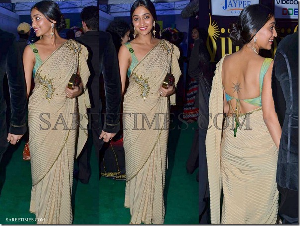 Priyanka_Alva_Saree_IIFA_Awards
