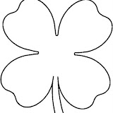 trebol dibujos para colorear trebol para colorear