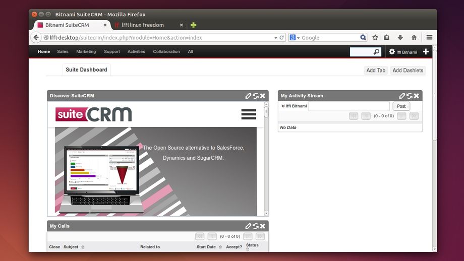 SuiteCRM in Ubuntu