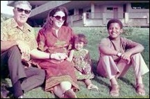 OBAMA mother StanleyAnnDunham with her father and children