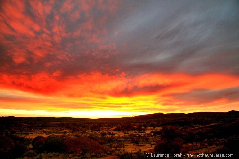 Devils marbles outback sunset Devils marbles outback sunset
