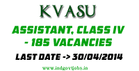 KVASU-Jobs-2014