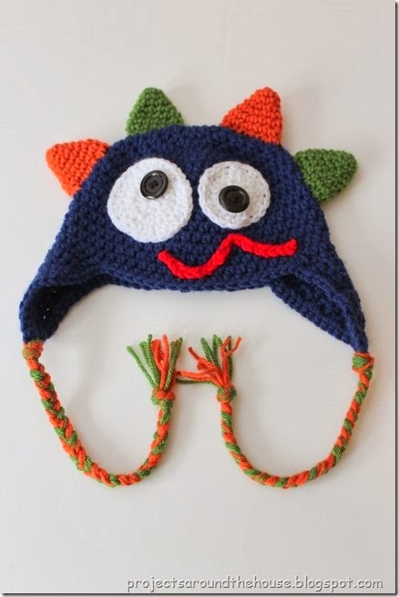 Crochet Toddler Monster Hat Pattern Crochet Toddler Monster Hat Pattern