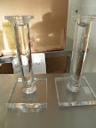 We loved the masculinity of these nine-inch candlesticks by Thomas O'Brien for Reed & Barton (reedandbarton.com).
