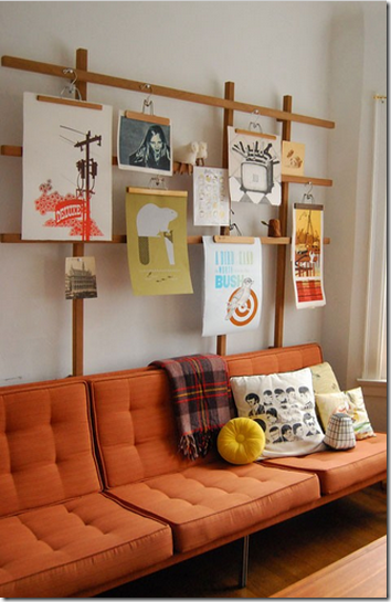 displaying kids artwork creative