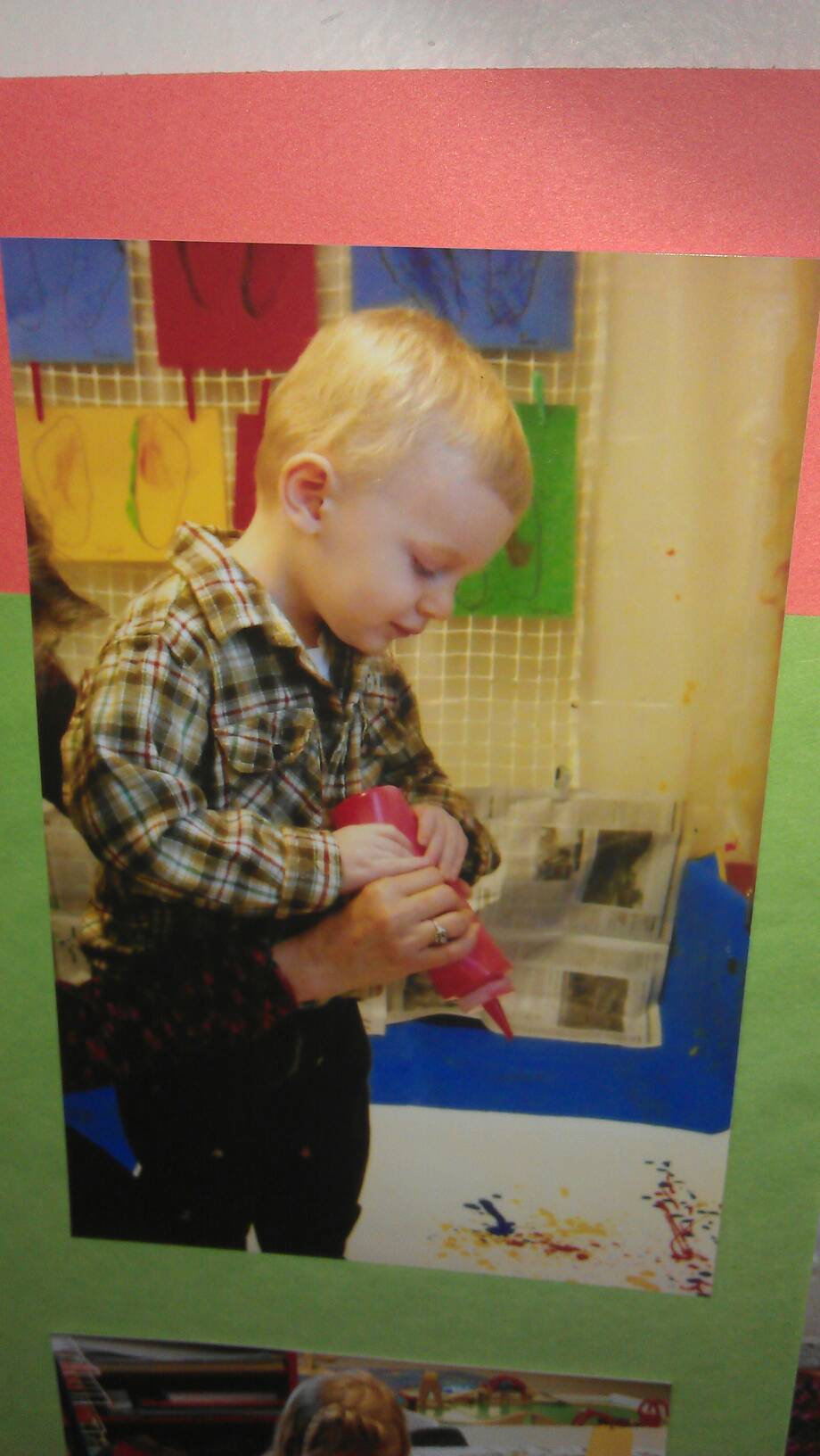 Andy as Jackson pollock