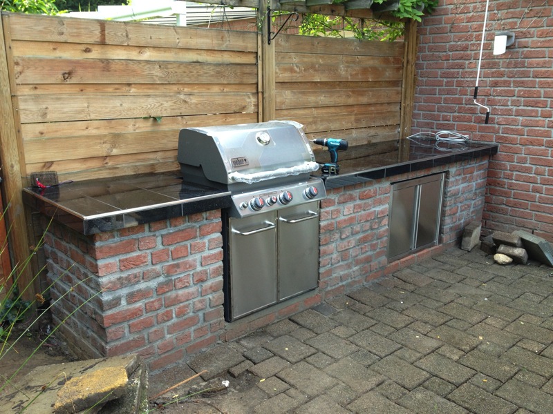 Projekt Außenküche!: So gut wie fertig!