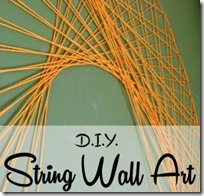 DIY String Wall Art