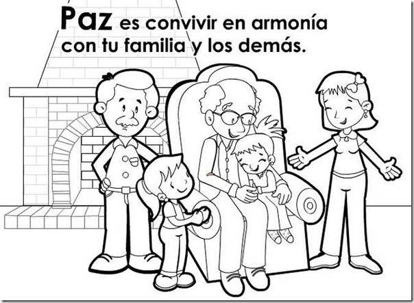 Dibujos Para Colorear Sobre Solidaridad