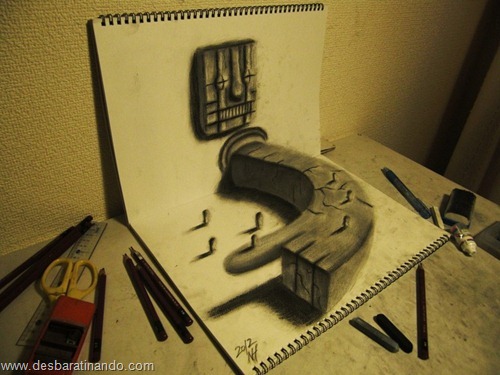 desenhos lapis 3D desbaratinando (5) desenhos lapis 3D desbaratinando (5)