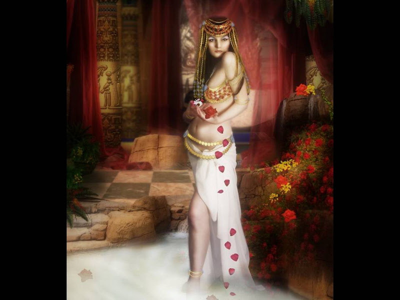 Lady In Rose Petals, Magic Beauties 3