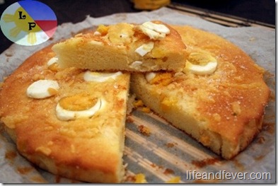 bibingka with salted egg