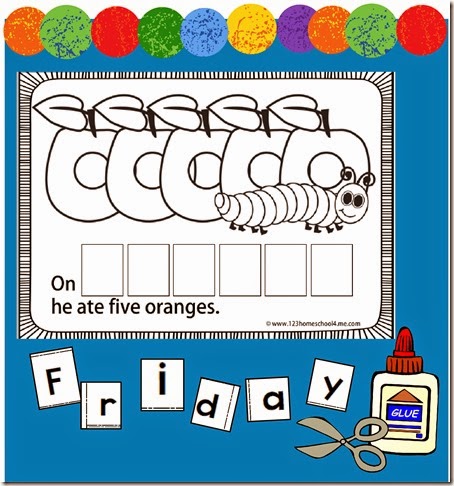 cut and paste days of the week printable cut and paste days of the week printable