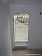 Copper came, custom beveled glass in stairwell of private residence in Palo Alto, CA