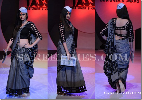 Grey_Designer_Saree