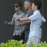 Justin Bieber Visits Fiji TV in Tokyo 2011