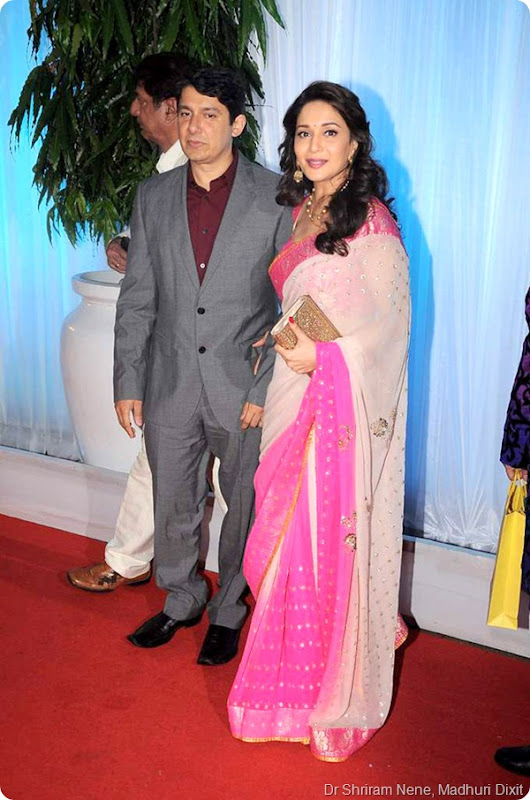 Dr Shriram Nene, Madhuri Dixit Dr Shriram Nene, Madhuri Dixit