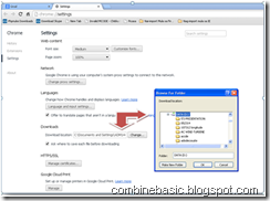 chromeDownloadDistination chromeDownloadDistination