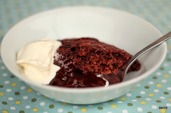 Self-saucing Chocolate Pudding by Baking Makes Things Better
