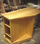 Oak and Pitchpine bar unit